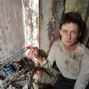 Beata Pozniak playing a Holocaust survivor in a 2015 experimental film 