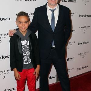 Jeff Preiss and River Ross at event of Low Down (2014)