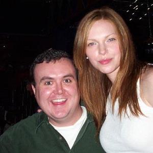 Jonathan Spencer & Laura Prepon at the cast party for Lightning Bug