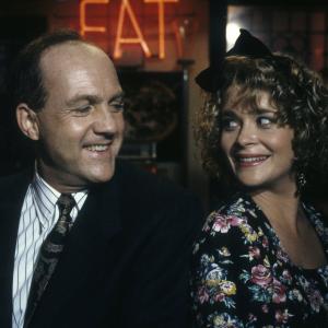 Still of Kathryn Layng and Lawrence Pressman in Doogie Howser, M.D. (1989)