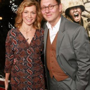 Michael Emerson and Carrie Preston at event of The Pacific (2010)