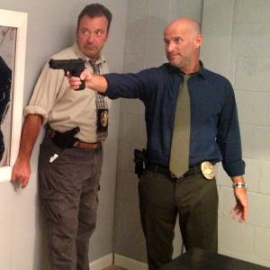 David Preston starring as Det. Mike Clawson in the web-series 