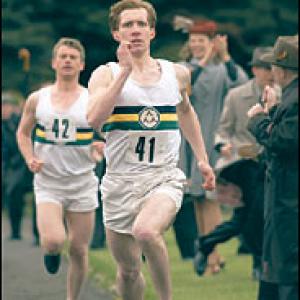 Jamie Maclachlan, as Roger Bannister in 