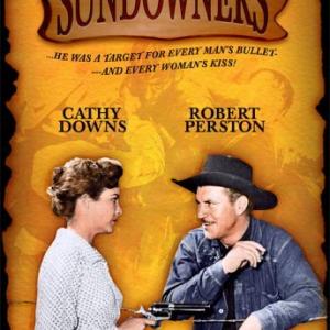 Cathy Downs and Robert Preston in The Sundowners 1950