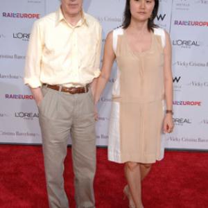 Woody Allen and SoonYi Previn at event of Viki Kristina Barselona 2008
