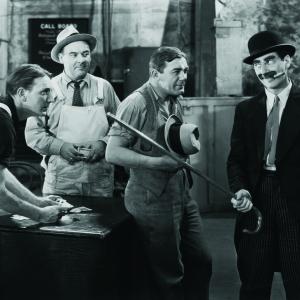 Still of Groucho Marx Bud Geary and Hal Price in A Night at the Opera 1935