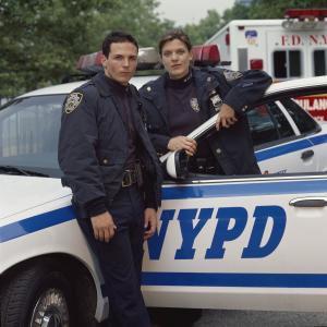 Still of Jason Wiles and Molly Price in Third Watch 1999