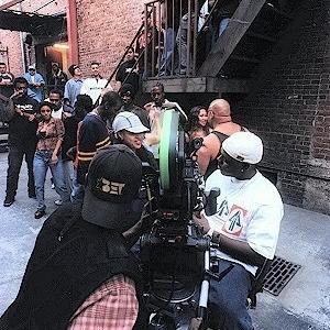 SELE shooting music video  Lacy Street Studios Downtown Los Angeles 1999