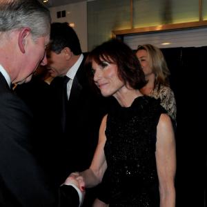 Prince Charles and Linda Woolverton at event of Alisa stebuklu salyje (2010)