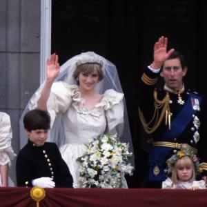 Prince Charles, Princess Diana, India Hicks and Clementine Hambro