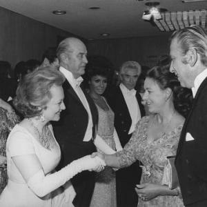 Olivia de Havilland, Ray Milland, Princess Margaret