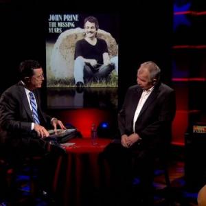 Stephen Colbert, John Prine
