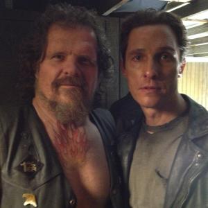 Tom Proctor With Matthew McConaughey in HBO True Detective.
