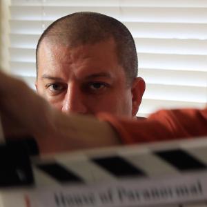 House of Paranormal  behind the scenes ActorDirector Jeff Profitt