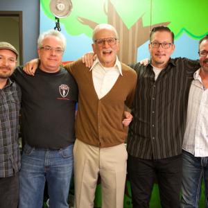 The makeup team from Jackass presents Bad Grandpa Jamie Kelman Bart Mixon Johnny Knoxville Stephen Prouty Will Huff