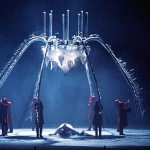 Boris Godunuv Opera set design in documentary film SACRED STAGE THE MARIINSKY THEATER