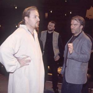 Valery Gergiev backstage with Nikitin in documentary film, SACRED STAGE: THE MARIINSKY THEATER