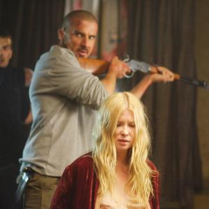 Still of Henry Cavill, Dominic Purcell and Emma Booth in Town Creek (2009)
