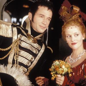 Still of Reese Witherspoon and James Purefoy in Vanity Fair (2004)
