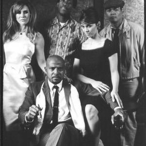 Lester with the Cast of Bookie J T Jackson Angela Adto Ken Quitugua and Brittany Quist