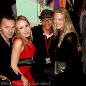 Elana Krausz, Clinton Wallace, and Teressa Tunney at the Downtown Film Festival 2012.