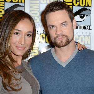 Maggie Q and Shane West at event of Nikita 2010