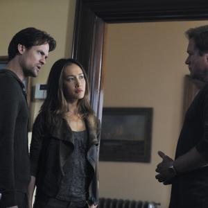 Still of David Keith, Maggie Q and Shane West in Nikita (2010)