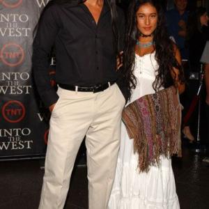 Kalani Queypo at event of Into the West 2005