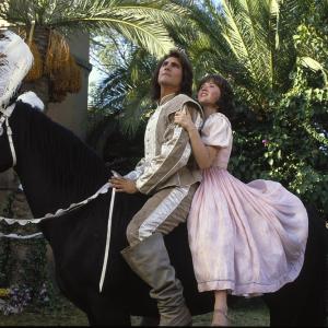 Still of John Paragon and Aileen Quinn in The Frog Prince 1986