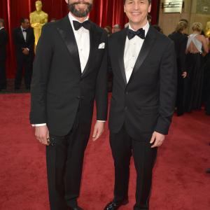 Tom Quinn and Jason Janego at event of The Oscars (2015)