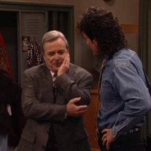 Still of William Daniels and Anthony Tyler Quinn in Boy Meets World 1993