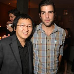 Zachary Quinto and Masi Oka at event of Eagle Eye (2008)