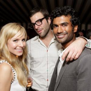 Kristen Bell Zachary Quinto and Sendhil Ramamurthy at event of Herojai 2006