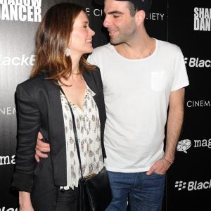 Sarah Paulson and Zachary Quinto at event of Shadow Dancer (2012)