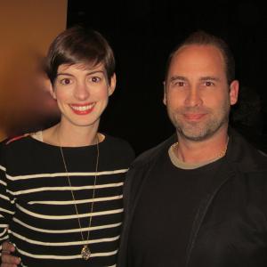 Director Steve Race with Actress Ann Hathaway