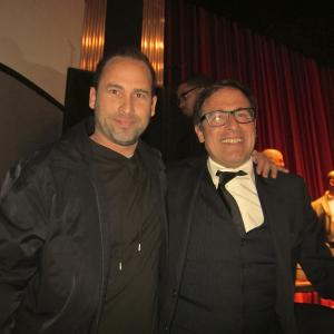 Director Steve Race with Director David O. Russell