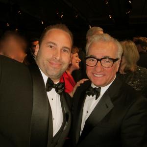 Director Steve Race with Director Martin Scorsese