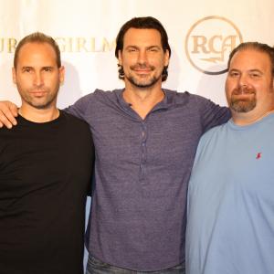 Director Steve Race with Director Carmine Cangialosi and Producer Michael K Race