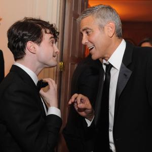 George Clooney and Daniel Radcliffe