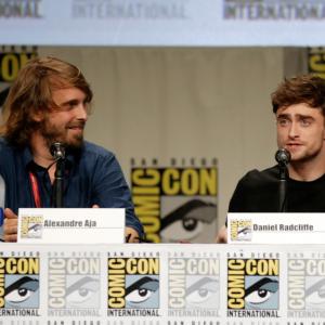 Alexandre Aja and Daniel Radcliffe at event of Horns (2013)