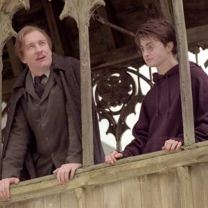 Still of David Thewlis and Daniel Radcliffe in Haris Poteris ir Azkabano kalinys (2004)