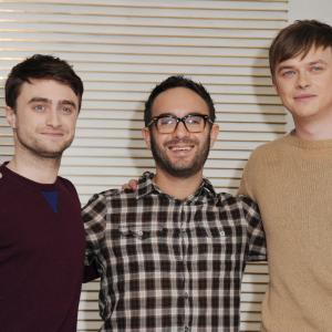 Daniel Radcliffe, John Krokidas and Dane DeHaan at event of Nuzudyk tuos, kuriuos myli (2013)