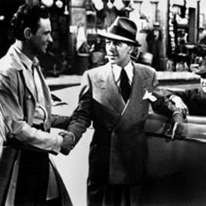 Still of William Holden and George Raft in Invisible Stripes 1939