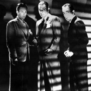 Still of Humphrey Bogart William Holden and George Raft in Invisible Stripes 1939