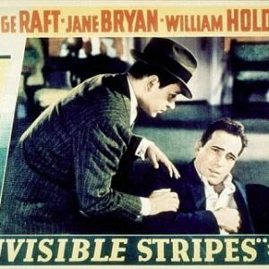 Invisible Stripes George Raft and Humphrey Bogart 1939 Warner Bros