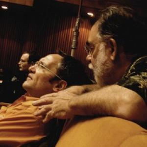 Francis Ford Coppola and Osvaldo Golijov working on Tetro