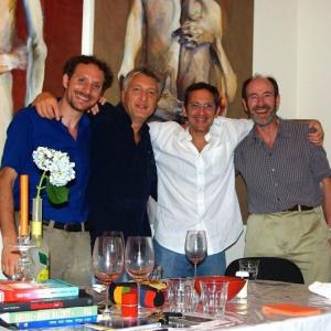 with Osvaldo Golijov Octavio Brunetti  Juan Mandelbaum