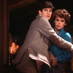 Still of Amanda Bearse and William Ragsdale in Fright Night 1985