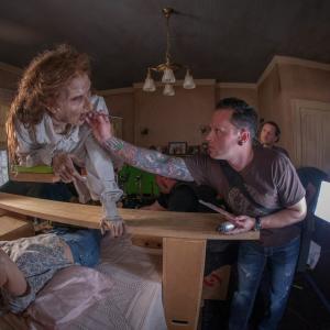 On the set of The Conjuring