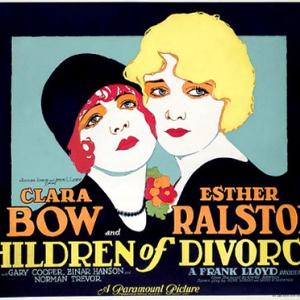 Clara Bow and Esther Ralston in Children of Divorce (1927)